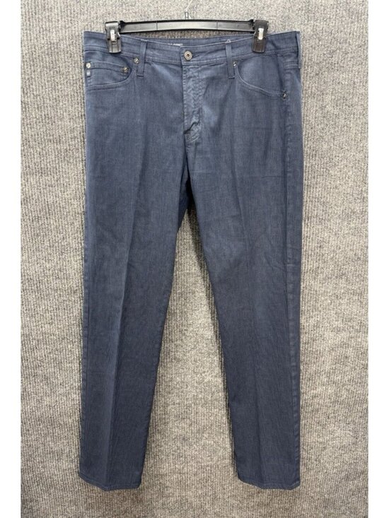 Ag Adriano Goldschmied Other - AG Adriano Goldschmied The Everett Slim Straight Pants Mens 36x34 Blue Plaid